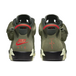 Travis Scott x Air Jordan 6 medium Olive ts