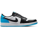 Air Jordan 1 Low Black and Dark Powder Blue