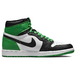 Air Jordan 1 High OG Black and Lucky Green