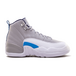 Air Jordan 12 Retro Grey University Blue GS