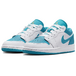 Air Jordan 1 Low White Teal GS