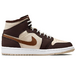 Air Jordan 1 Mid Se Cream Dark Chocolate